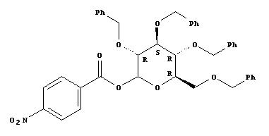 4196-36-5 , 2,3,4,6-Tetra-O-benzyl-D-glucose-1-p-nitrobenzoate, CAS:4196-36-5