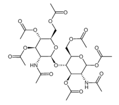 7284-18-6, 八乙酰壳二糖, Chitobiose octaacetate, CAS:7284-18-6