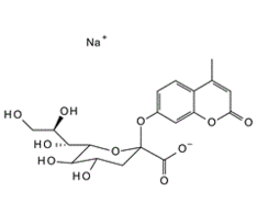 126695-26-9 , 4-Mu-KDN; 4-Methylumbelliferyl 3-deoxy-D-glycero-a-D-galacto-2-nonulosonic acid sodium salt