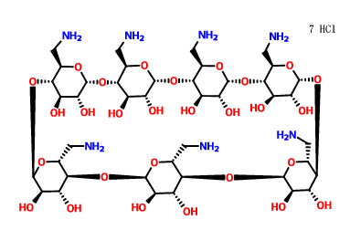 30754-24-6, 6-Amino-6-deoxy-b-cyclodextrin hydrochloride ; Heptakis-(6-amino-6-deoxy)-b-cyclodextrin heptahydrochloride; HABCD