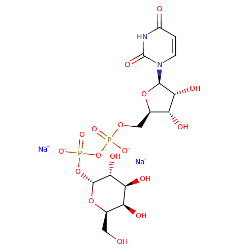2956-16-3,UDP-a-D-Galactose disodium salt， Cas:2956-16-3