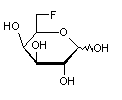 447-25-6, 6-Deoxy-6-fluoro-D-galactose, 6FDG, CAS:447-25-6