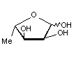 18555-65-2, 5-脱氧-L-核糖, 5-Deoxy-L-ribose, CAS:18555-65-2