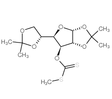16667-96-2 , 二-O-异亚丙基-alpha-D-呋喃葡萄糖-S-甲基二硫代碳酸酯, CAS:16667-96-2