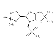 5450-26-0 , 1,2:5,6-Di-O-isopropylidene-3-O-(methylsulfonyl)-alpha-D-glucofuranose, CAS:5450-26-0