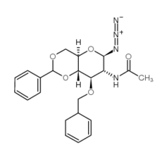 80887-27-0 ,2-乙酰氨基-3-O-苄基-4,6-O-苯亚甲基-2-脱氧-b-D-吡喃葡萄糖基叠氮, CAS:80887-27-0