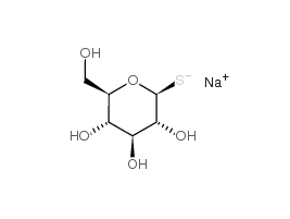 10593-29-0, 1-硫代-beta-D-葡萄糖钠盐,1-Thio-β-D-glucose sodium salt, CAS: 10593-29-0
