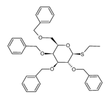 125411-99-6 ,Ethyl 2,3,4,6-tetra-O-benzyl-b-D-thiogalactopyranoside, CAS:125411-99-6