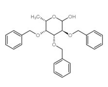 60431-34-7, 2,3,4-Tri-O-benzyl-L-fucopyranose , CAS:60431-34-7