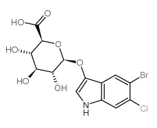 144110-42-9 ,5-溴-6-氯-3-吲哚-beta-D-葡萄糖醛酸苷, CAS:144110-42-9