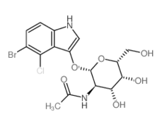 129572-48-1 ,5-Bromo-4-chloro-3-indolyl-n-acetyl-beta-D-galactosaminide; x-galactosaminide, CAS:129572-48-1