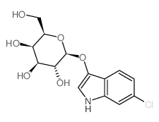 138182-21-5, 6-氯-3-吲哚-beta-D-吡喃半乳糖苷 ,6-Chloro-3-indolyl b-D-galactopyranoside, CAS:138182-21-5