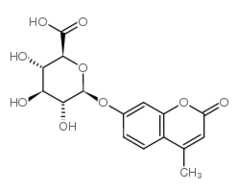 6160-80-1, 4-甲基伞形酮-b-D-葡萄糖醛酸苷, MUG, CAS:6160-80-1