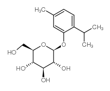 20772-23-0, 百里酚-b-D-葡萄糖苷, Thymol-b-D-glucopyranoside, CAS:20772-23-0