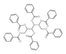 7462-41-1, 六苯甲酰基-D-甘露醇, Hexa-O-benzoyl-D-mannitol, CAS:7462-41-1