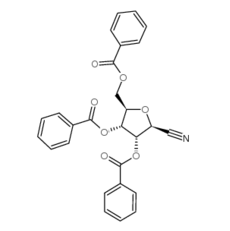 23316-67-8 ,Tri-O-benzoyl-b-D-ribofuranosyl cyanide, CAS:23316-67-8
