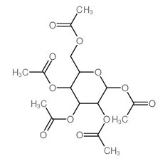 604-69-3, Beta-D-Glucose pentaacetate, CAS:604-69-3