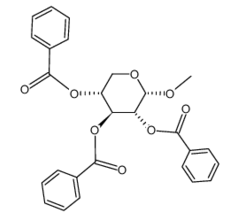 10225-78-2 ,甲基-2,3,4-O-三苯甲酰基-a-D-木糖苷,Methyl- 2,3,4-tri-O-benzoyl-a-D-xylopyranoside, CAS:10225-78-2