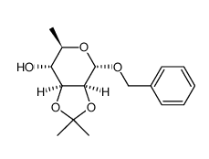 68124-06-1, 苄基-2,3-O-异丙叉-a-L-吡喃鼠李糖苷, CAS:68124-06-1