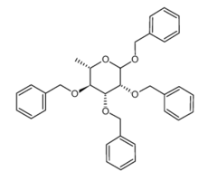 353754-90-2 ,1,2,3,4-Tetra-O-benzyl-L-rhamnopyranoside, CAS:353754-90-2