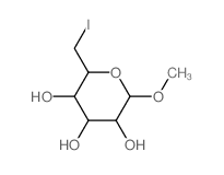 5155-46-4 ,Methyl 6-deoxy-6-iodo-a-D-glucopyranoside, CAS:5155-46-4
