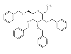 17791-37-6 ,Methyl 2,3,4,6-tetra-O-benzyl-a-D-glucopyranoside, CAS:17791-37-6