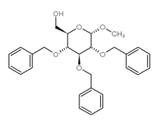 53008-65-4 ,甲基-2,3,4-三-O-苄基-alpha-D-吡喃葡萄糖苷, CAS:53008-65-4