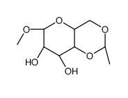 13225-11-1 ,甲基-4,6-O-乙叉-alpha-D-吡喃葡萄糖苷, Methyl 4,6-O-ethylidene-a-D-glucopyranoside CAS:13225-11-1