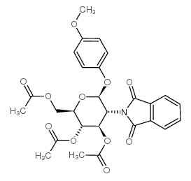138906-41-9 , 4-Methoxyphenyl 3,4,6-tri-O-acetyl-2-deoxy-2-phthalimido-b-D-glucopyranoside, CAS:138906-41-9