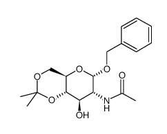 66026-10-6 , 苄基-2-乙酰氨基-2-脱氧-4,6-O-异丙叉-a-D-葡萄糖苷, CAS:66026-10-6