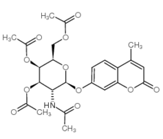 124167-46-0 , 4-Methylumbelliferyl 2-acetamido-3,4,6-tri-O-acetyl-2-deoxy-b-D-galactopyranoside, CAS:124167-46-0