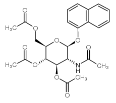 121356-12-5 , 1-Naphthyl 2-acetamido-3,4,6-tri-O-acetyl-2-deoxy-b-D-glucopyranoside, CAS:121356-12-5