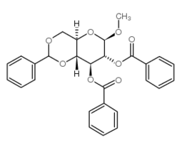 56253-32-8 , Methyl 2,3-di-O-benzoyl-4,6-O-benzylidene-b-D-glucopyranoside, CAS:56253-32-8