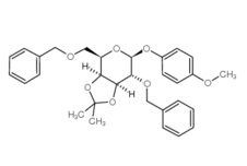 159922-68-6 , 4-Methoxyphenyl 2,6-di-O-benzyl-3,4-O-isopropylidene-beta-D-galactopyranose, CAS:159922-68-6