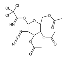 94715-56-7, 三乙酰基-2-叠氮-2-脱氧-a-D-葡萄糖三氯乙酰亚胺酯, CAS: 94715-56-7