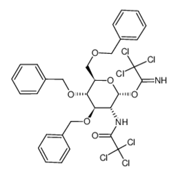 161545-22-8 , 三苄基-2-脱氧-2-三氯乙酰氨基-a-D-葡萄糖三氯乙酰亚胺酯, CAS: 161545-22-8