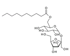 31835-06-0 ,蔗糖单癸酸酯, Sucrose monocaprate,b-D-Fructofuranosyl monodecanoate a-D-glucopyranoside; n-Decanoylsucrose; Sucrose monodecanoate