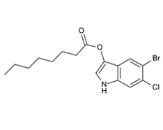209347-94-4 , 5-Bromo-6-chloro-3-indolyl caprylate, Magenta caprylate; 5-Bromo-6-chloro-3-indoxyl octanoate