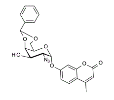 1147438-59-2 ,  4-甲基伞形酮2-叠氮基-2-脱氧-4,6-O-苯基亚甲基-a-D-吡喃半乳糖苷,4-Methylumbelliferyl 2-azido-2-deoxy-4,6-O-phenylmethylene-a-D-galactopyranoside
