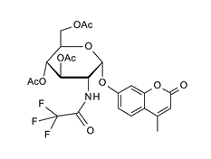 137686-92-1 ,  4-Methylumbelliferyl 3,4,6-tri-O-acetyl-2-deoxy-2-trifluoroacetamido-a-D-glucopyranoside