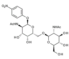 235752-73-5 , 	GlcNAc-b-1-6-GalNAc-a-PNP; 4-Nitrophenyl 2-acetamido-6-O-(2-acetamido-2-deoxy-b-D-glucopyranosyl)-2-deoxy-a-D-galactopyranoside