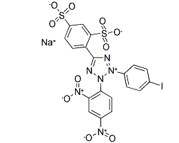515111-36-1  , WST-3 ; 4-[3-(4-Iodophenyl)-2-(2,4-dinitrophenyl)-2H-5-tetrazolio]-1,3-benzene disulfonate; 3-(2,4-Dinitrophenyl)-5-(2,4-disulfophenyl)-2-(4-iodophenyl)-2H-tetrazolium Inner Salt Sodium