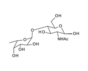 76211-71-7 , Fuc-a-1,4-GlcNAc ; 2-Acetamido-2-deoxy-4-O-(a-L-fucopyranosyl)-D-glucopyranose