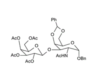 67313-30-8 , Benzyl 2-acetamido-4,6-O-benzylidene-3-O-(2,3,4,6-tetra-O-acetyl-b-D-galactopyranosyl)-2-deoxy-a-D-glucopyranoside