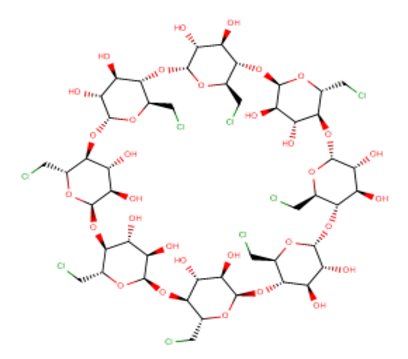 173094-60-5 , 6-Chloro-6-deoxy-gamma-cyclodextrin ; 	Octakis-(6-chloro-6-deoxy)-gamma-cyclodextrin