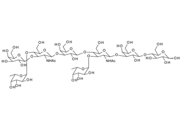64309-01-9 , Difucosyl-para-lacto-N-hexaose II , DFpLNH II; Dimeric Lewis a-Lewis x octasaccharide linear