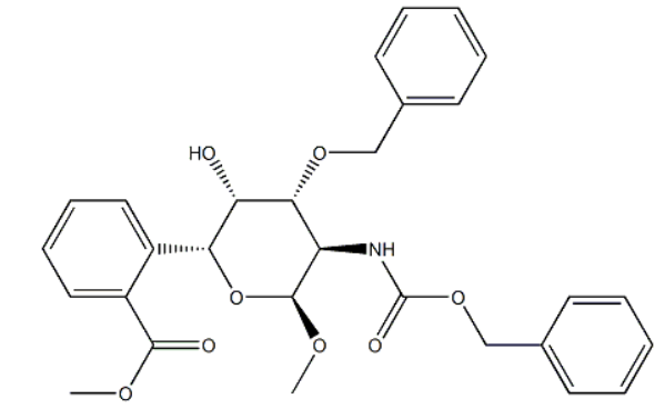 87907-36-6 , Methyl 2-deoxy-2-[[(phenylmethoxy)carbonyl]amino]-3-O-(phenylmethyl)-alpha-D-glucopyranoside 6-benzoate
