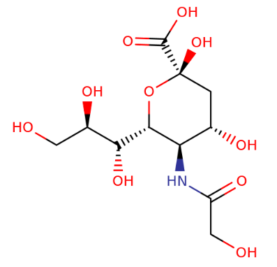 1113-83-3 , N-Glycolylneuraminic acid , Neu5Gc , CAS:1113-83-3