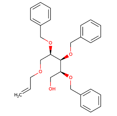 111549-97-4 ，5-O-Allyl-2,3,4-tri-O-benzyl-D-ribitol，CAS:111549-97-4