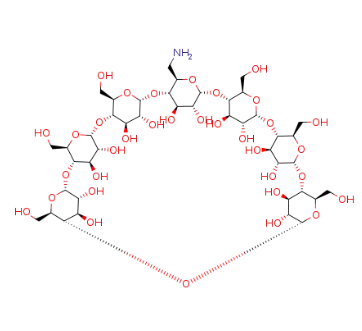 29390-67-8,单-6-O-氨基-Β-环糊精,6-Monodeoxy-6-MonoaMino-beta-cyclodextrine,CAS:29390-67-8